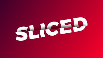 GIMP Tutorial: Sliced Text Effect