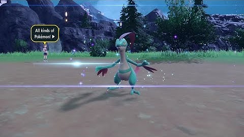 Shiny Treecko + Shiny Grovyle Evolution | Pokemon Scarlet And Violet