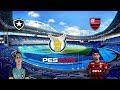 Botafogo x Flamengo (10/11/2018) - Brasileirão Série A - PES 2019