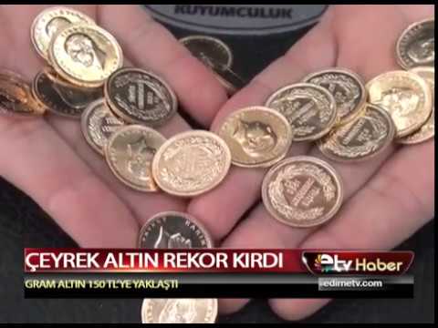 ÇEYREK ALTIN REKOR KIRDI