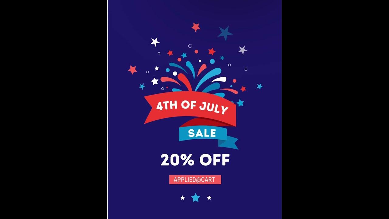 sales for 4 of july
