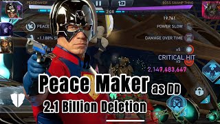 Inj2M World Record Peace Maker, 2.1 Billion Damage, Raid Boss Deleted