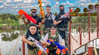 Nerf Gun Squad raid  | Squad Spiderman SEAL X Nerf Batlle Gun Fight