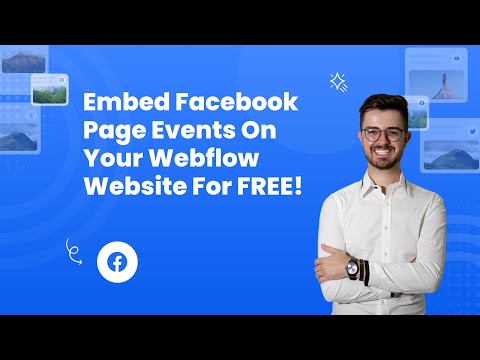 How to embed Facebook page events on Webflow? #embed #facebookpage #events #webflow