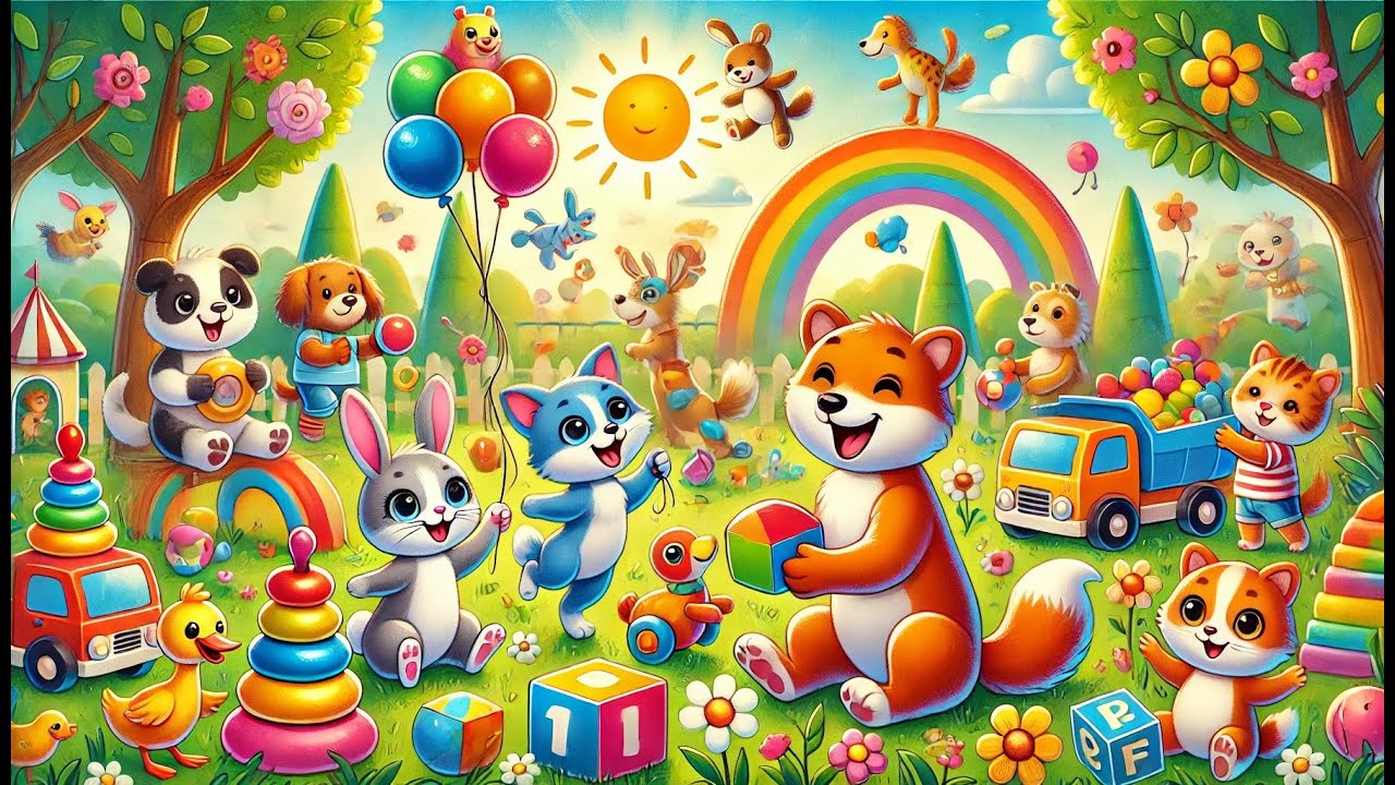 1 GODZINA PIOSENEK DLA DZIECI 😍🎶 WESOŁE I TANECZNE 🦊🐸 22 PIOSENKI 🌸