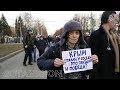 Крымнаш 5 лет аж... Опрос-трансляция на улицах Москвы