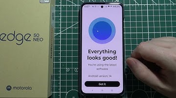 Motorola Edge 50 Neo How to Check For Updates