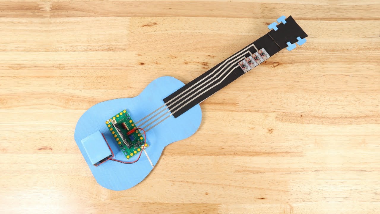 MicroBit Guitar - YouTube