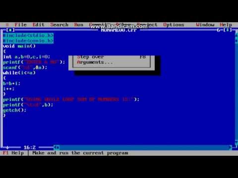 ADDITION OF NUMBERS USING while LOOP