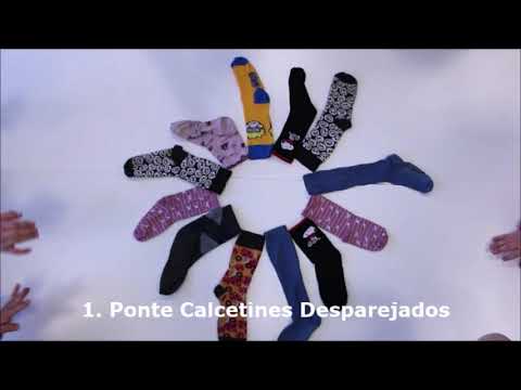 Calcetines desparejados por el Día Mundial del Síndrome de Down