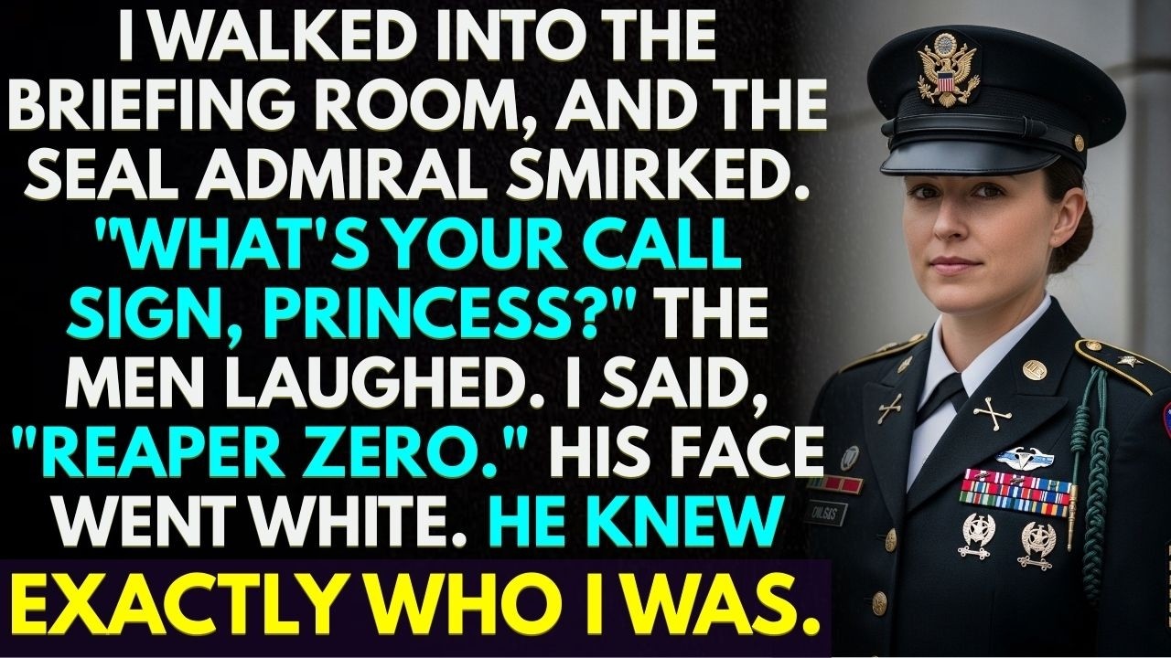 The SEAL Admiral Asked My Call Sign as a Joke — Until ‘Reaper Zero’ Made Him Freeze in Shock.