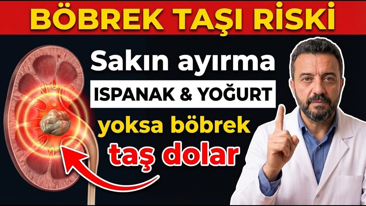 Ispanak ve Yoğurdu Sakın Ayırmayın! Böbrek Taşı ve Demir Hakkında Şok Gerçek