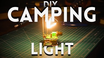 $1 Mini Camping Lamp | Easy Electronics Projects DIY