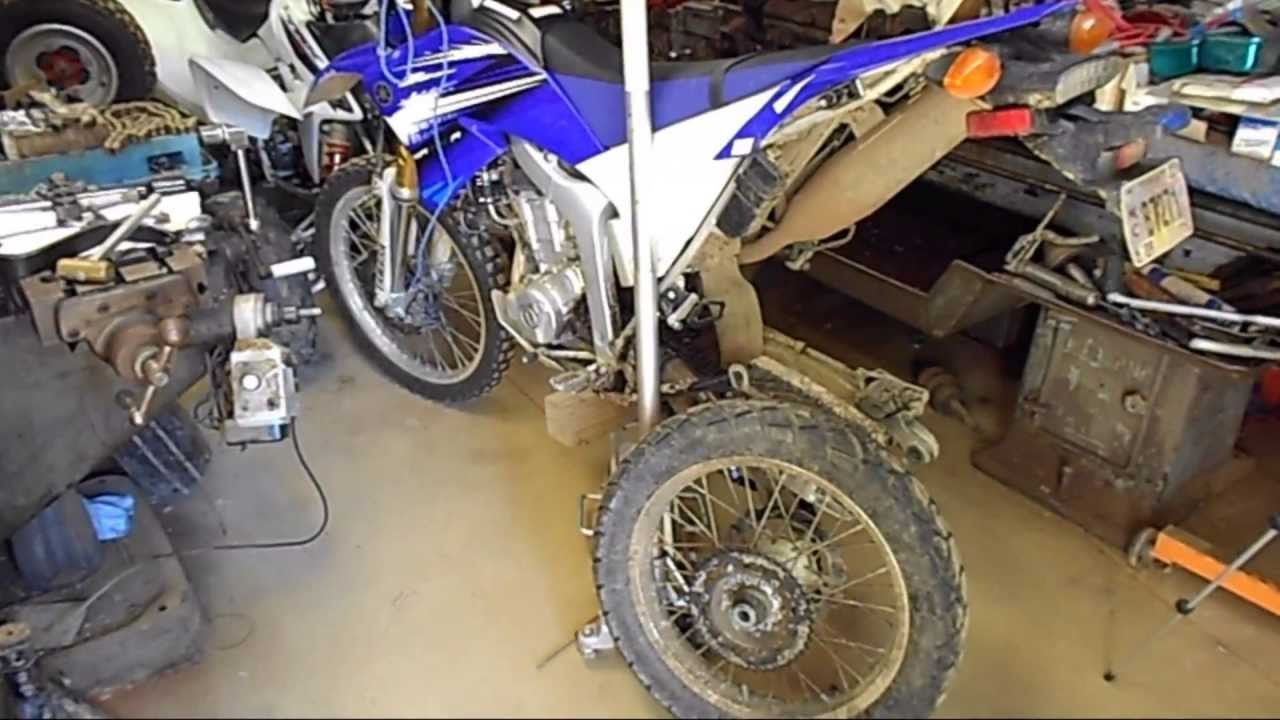 Yamaha WR250R Chain and Rear Sprocket Upgrade How To YouTube