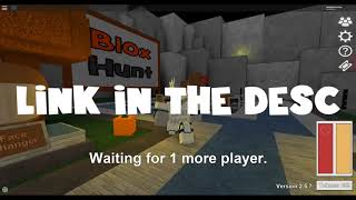 Blox Hunt VIP Server! (For the hat)