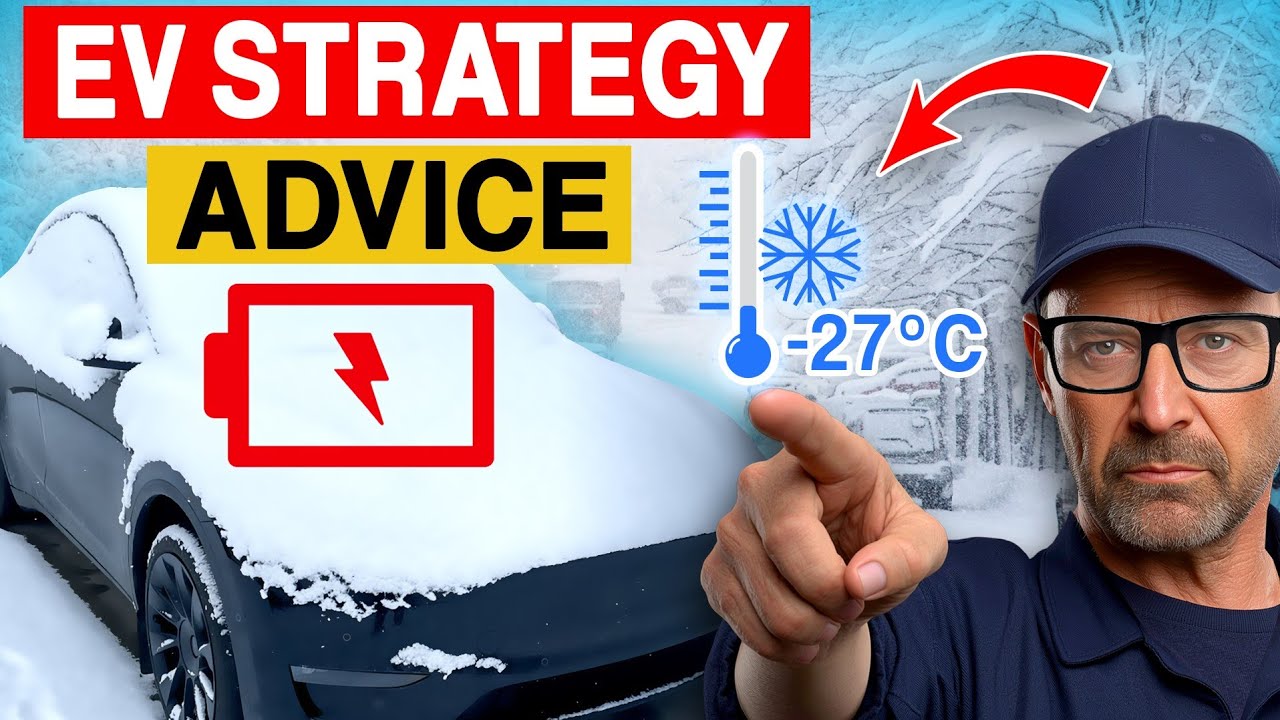 How I Actually Drive My EV in Winter - YouTube