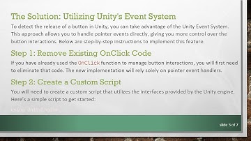 How to Detect UI Button Release in Unity using C#