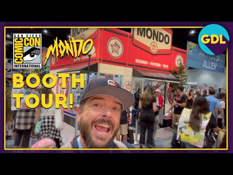 MONDO SDCC '23 Booth Tour! MOTU, X-Men, Batman TAS, Godzilla and More!