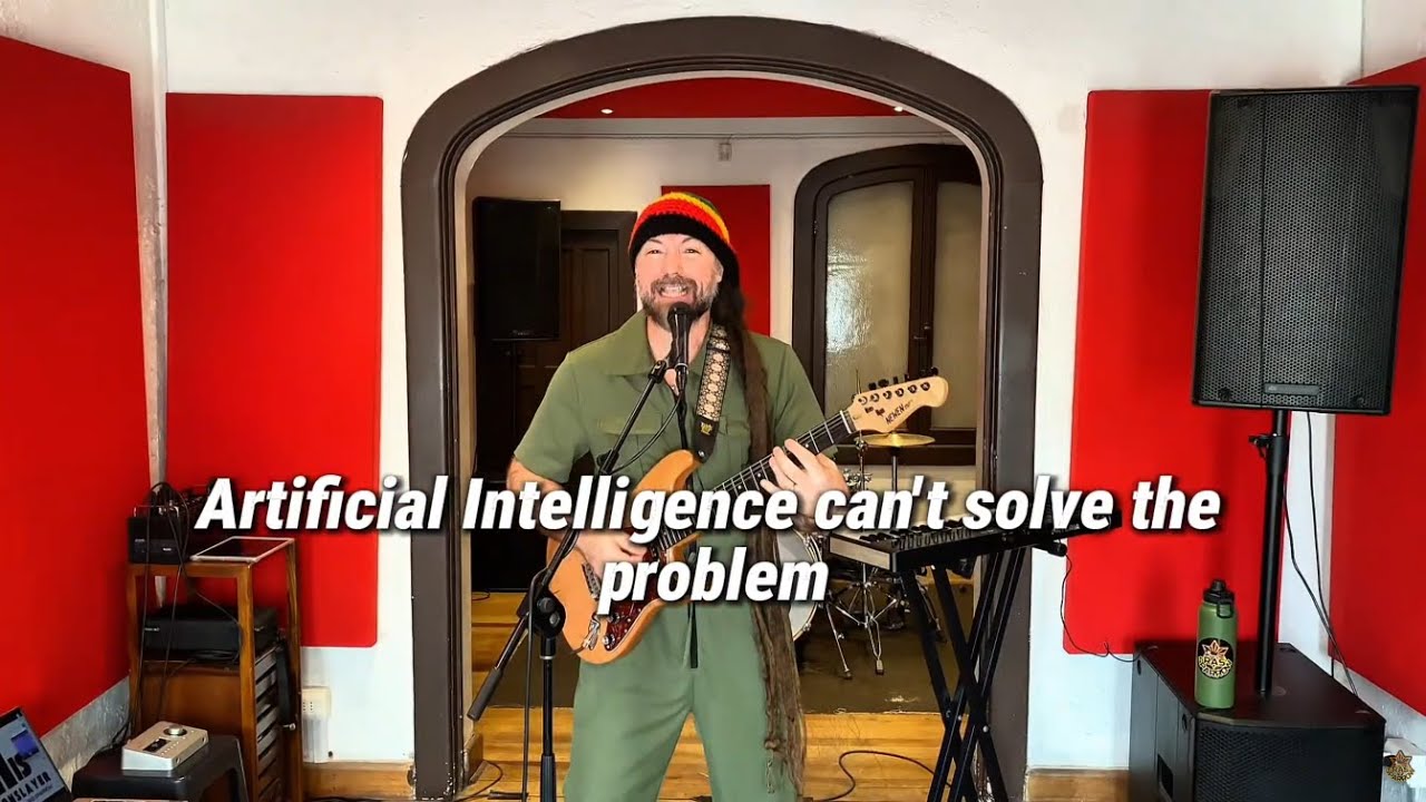 Ras Sparrow - Man-Made Machine (Lyric Visualizer)