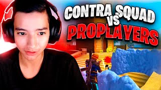 CONTRA SQUAD CONTRA PRO PLAYERS FAMOSOS!! - STELUTO FREE FIRE