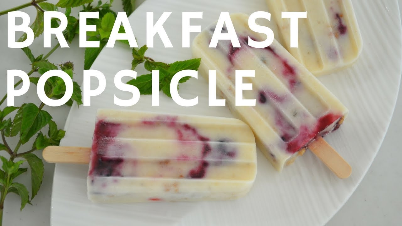 How to make ★Breakfast Popsicle ★朝食用アイスポップの作り方（EP15） | Kitchen Princess Bamboo