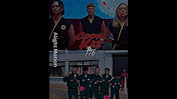 Cobra Kai Vs Squid Game Pt6 #cobrakai #squidgame #zaramalik #kangsaebyeok