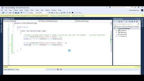 If Else C# Interview Question