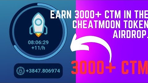 Do this and grab over 3000CTM Token in the Cheatmoon Airdrop.🔥🔥🔥🔥🤑🤑🌍🌍💥💥