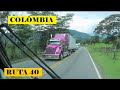COLOMBIA ESTRADA PRA SANTANDER | RODAMOS PELO TRANSITO DAS CIDADES NA CORDILHEIRA ANDINA COLOMBIANA