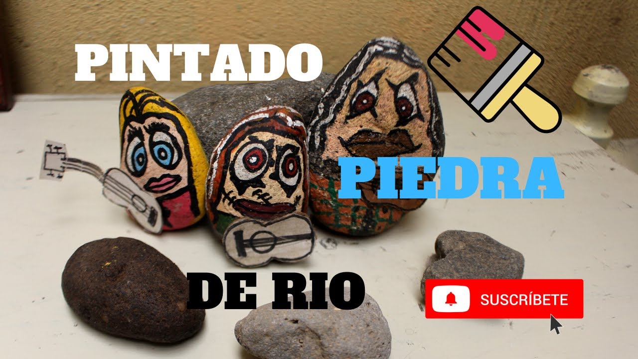 Pintando rocas