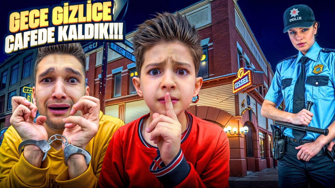GECE GİZLİCE CAFEDE KALDIK BÖLÜM 2!!! GÜVENLİK BİZİ YAKALADI @BETER BÖCÜK TÜRKİYE