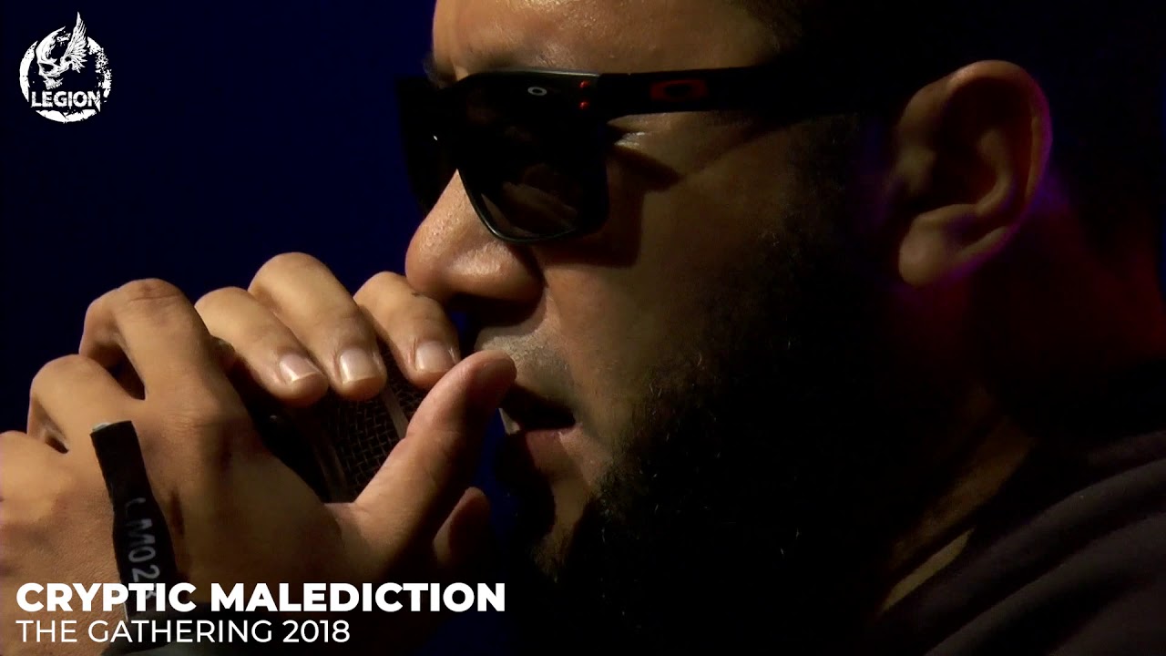 Watch CRYPTIC MALEDICTION - AUDIAM - LIVE AT THE GATHERING 2018 on YouTube Watch CRYPTIC MALEDICTION - AUDIAM - LIVE AT THE GATHERING 2018 on YouTube