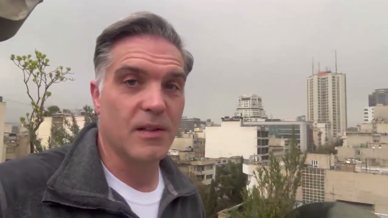 Frederik pleitgen with @cnn & cnn international in tehran, iran