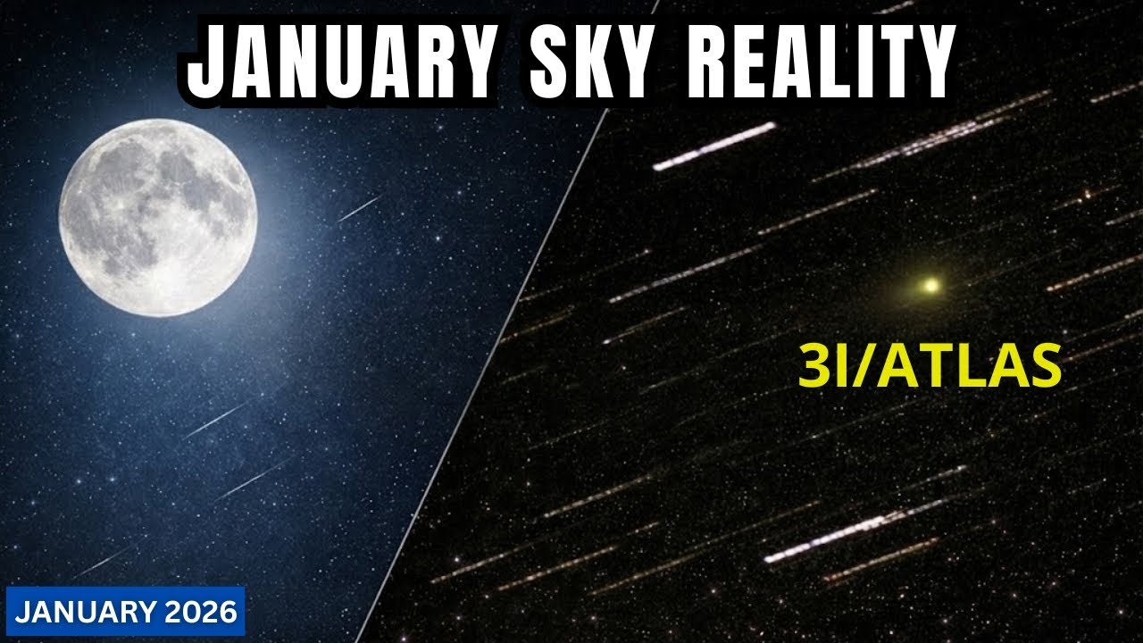 New 3I/ATLAS Image Lands as January’s Meteor Shower Struggles