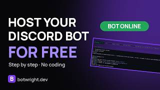 How to Host a Discord Bot for Free (bot-hosting.net, Step by Step)
