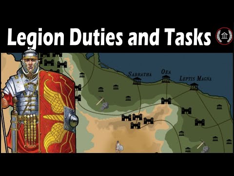 How Roman legions took care of their Provinces