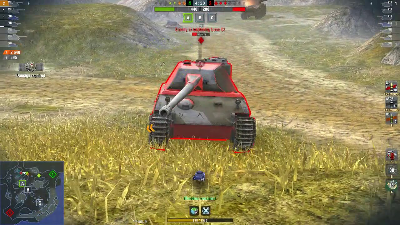 wotblitz WOT Blitz / VK 45.02 A / 4 kills / 3 522 dmg