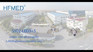 SY02 LED3+5 (Adjust color temperature) (LED)Shadowless Operating lamp