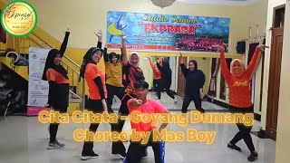 Senam Kreasi || Goyang Dumang - Cita Citata || Choreo by Mas Boy || Studio Senam Ekprasa