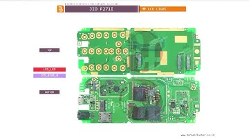 Jio-F271i Display Light 🕯️ Fix Solution Via BornroSchematicDiagram #mobile2service #MobileRepair#Fix