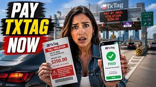 How to pay a TxTag toll violation online