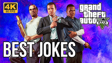Grand Theft Auto V - Best Jokes and Funny Moments (PS5 4K 60FPS)