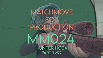 3DEqualizer - Camera and Object tracking - Hunter H004 - MM024 - Part Two