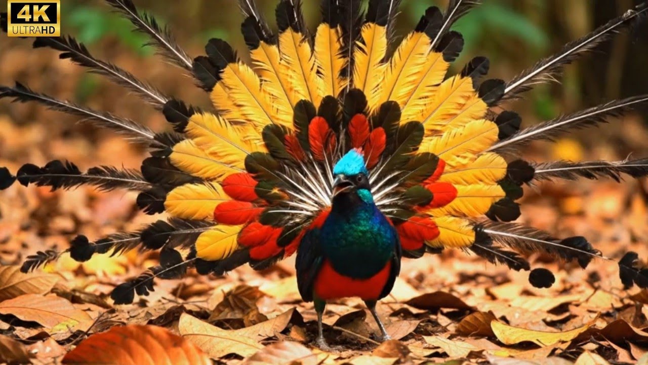 Amazing Natural Bird Healing Frequencies — 528Hz Spirit | 4KNature Sound ASMR 🕊️