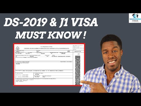 How to Get DS-2019 For J1 Exchange Visitors to U.S.A