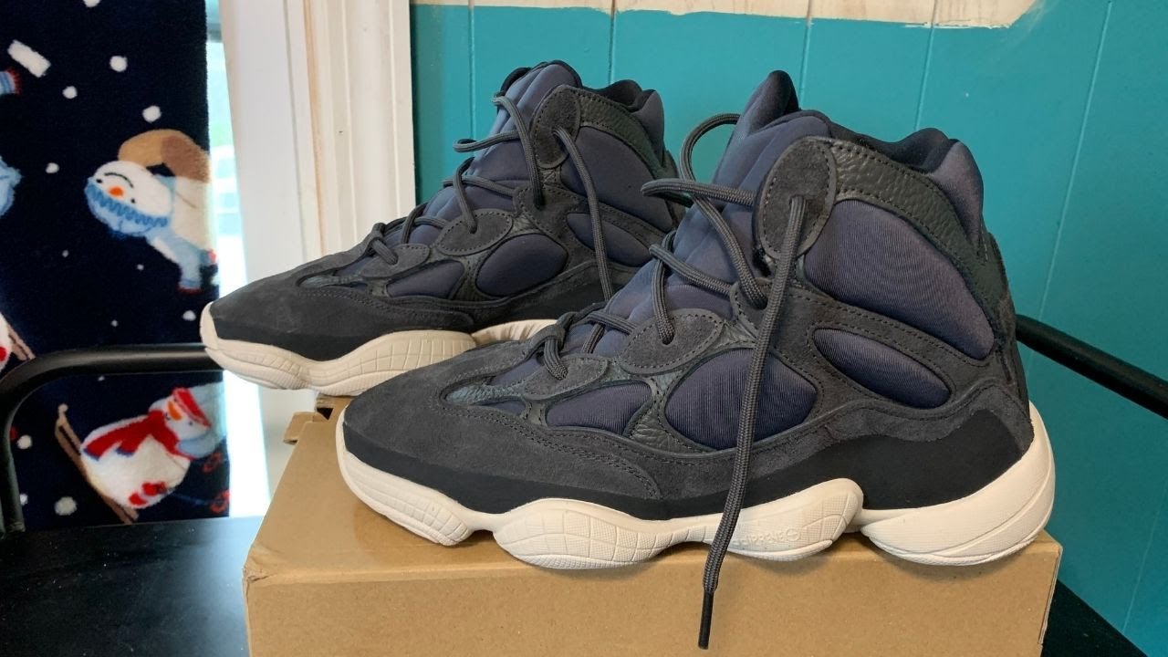 Adidas YEEZY 500 High SLATE Review & On Feet