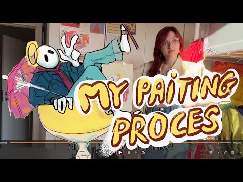 My Chaotic Painting Process