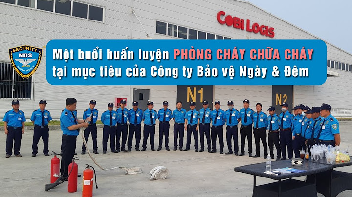 Huấn luyện hướng dẫn nghiệp vụ phòng cháy chữa cháy