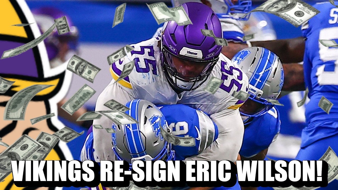 Срочная новость: «Викинги» продлили контракт со звездным лайнбекером Эриком Уилсоном на 3 года!