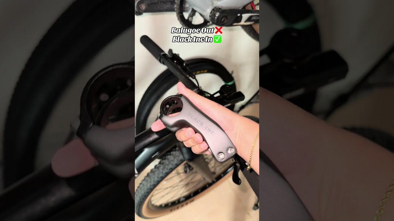 Black Inc Carbon Stem 😎❤️ 